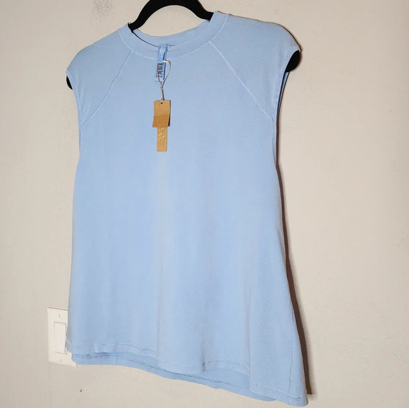 NWT SKIMS Stretchy Blue Muscle tank. Women's plus size 4X. - Picture 12 of 12